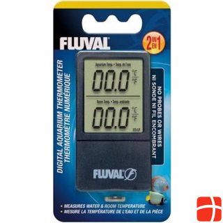 Fluval thermometer LCD 2in1