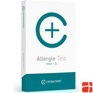 Cerascreen Allergy test kit milk & egg 1 piece