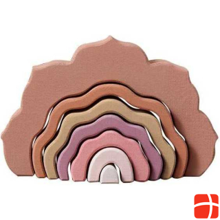 Montessori Stacking Arch Rose Educational Toy