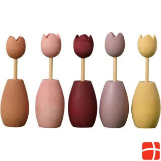 Montessori Wooden toy Tulips