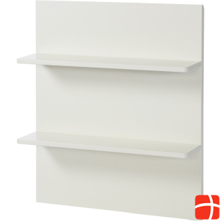 Manis-h Manis h corner shelf with 2 shelves Snow white