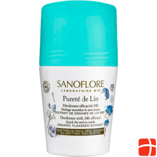 Sanoflore Pureté de Lin Deodorant Roll-On