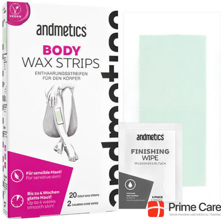 Andmetics Body wax strips