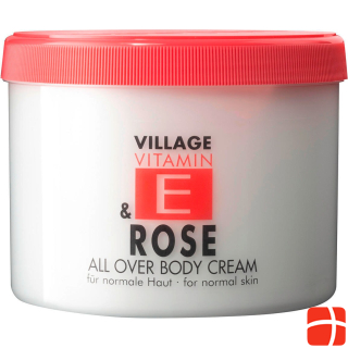 Village Vitamin E Bodycream Rose