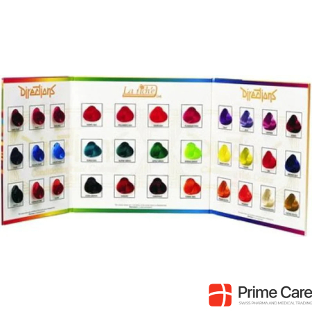 Directions Color card Haircolour
