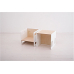Duck Woodworks Cube high chair set