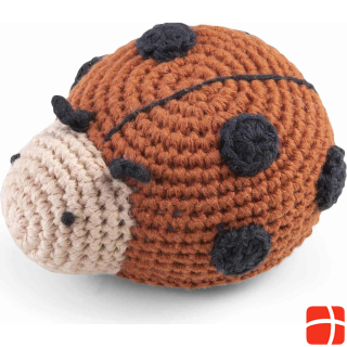 Sebra Crochet Rattle, Ladybird