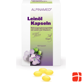 Alpinamed Linseed Oil Capsules