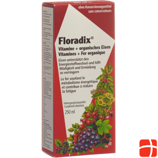 Витамины Floradix и органическое железо