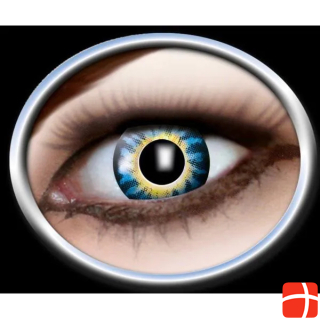 Eyecatcher Contact lenses 3 tone yellow,blue