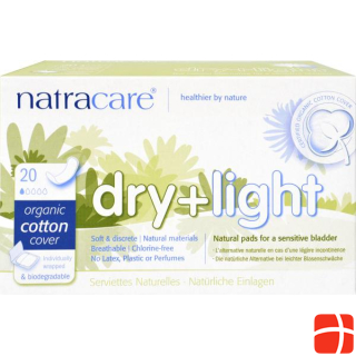 Natracare Sanitary napkins For incontinence
