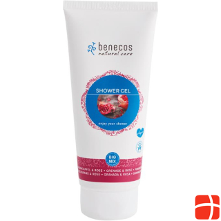 Benecos Natural Care Pomegranate & Rose Shower Gel