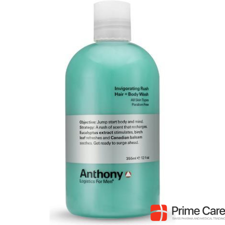 Anthony Invigorating Rush Hair & Body Wash