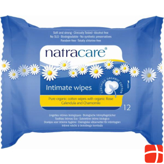 Natracare Intimate care wipes
