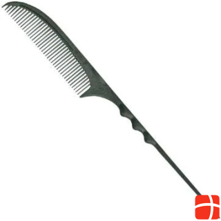 Fejic Japan Carbon toupee handle comb No. 801