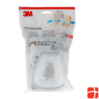3M Replacement filter for respirator half mask 6002C