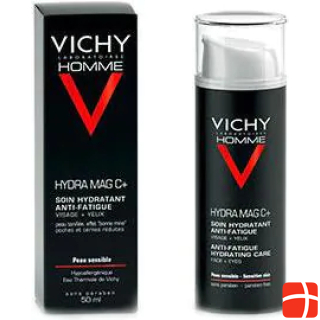 Vichy Homme Hydra Mag C+ Feuchtigkeitspflege Anti-Müdigkeit Für Gesicht Und Augen