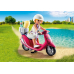Пляжная девушка Playmobil со скутером