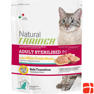 Trainer Feline Natural Sterilised with White Fresh Meats