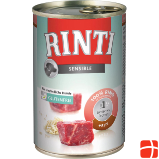 Rinti Sensitive с говядиной и рисом
