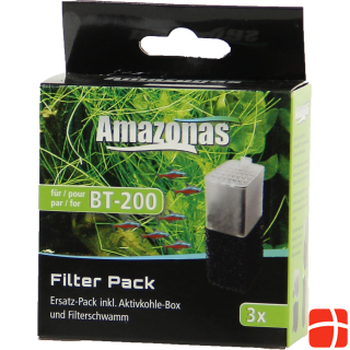 Amazonas Aktivkohle & Filterschwamm für HL-BT200 3 Stück