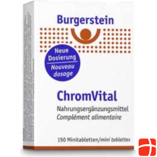 Burgerstein Chromvital (150 Tabs)