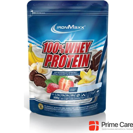IronMaxx 100% Whey Protein (пакет 500 г)