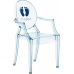 Kartell Lou Lou Ghost children's chair Prince