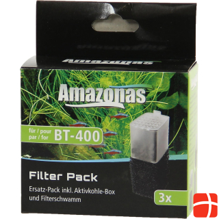 Amazonas Filterschwamm mit Aktivkohle für HL-BT400 3 Packs