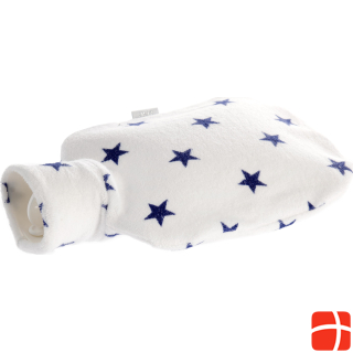 Zewi Rubber bed bottle with terry cloth cover