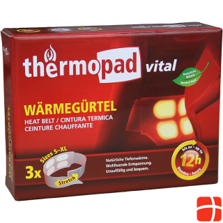 Thermopad Wärmergürtell 3er-Set