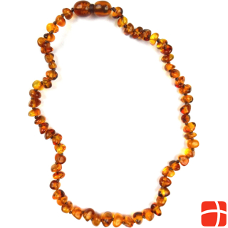 Bisal Baroque amber necklace