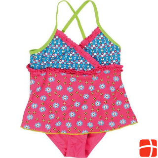 Playshoes UV protection swimsuit with skirt flowers
