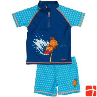 Playshoes UV protection two-piece mush blue
