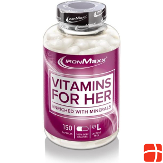 IronMaxx Vitamins For Her (150 Caps)