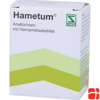 Hametum Anal wipes with witch hazel distillate