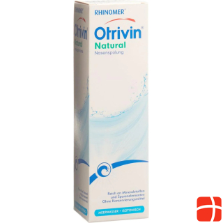 Otrivin Natural nasal rinsing