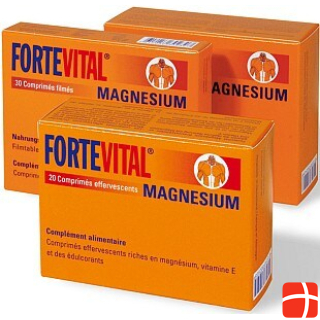 Fortevital Magnesium with min E effervescent tablets