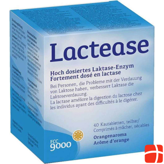 Lactease LactoseEnzyme 9000 со вкусом апельсина