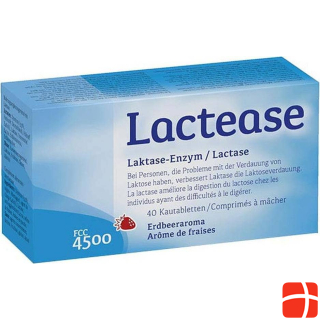 Lactease LactoseEnzyme 4500 со вкусом клубники