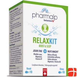 Pharmalp RelaxKit Boost und Sleep   2x10 Tabletten