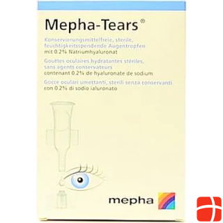 Mepha feuchtigkeitsspendende Augentropfen 20 x Port.