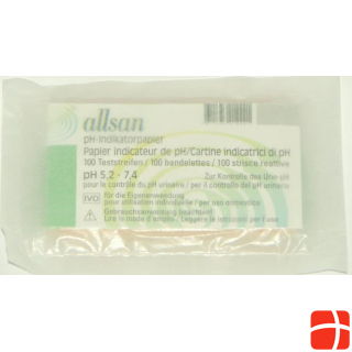 Allsan Urine Test Strips pHIndicatorPaper 5.27.4
