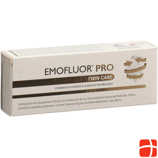 Зубная паста Emofluor Pro Twin Care для эрозии и десенсибилизации