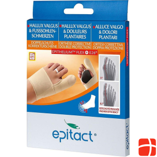 Epitact Double protection correction splint Hallux valgus & foot sole pain size S right