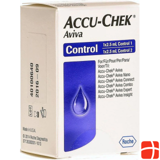Accu-Chek AVIVA Control Solution 2 x 2.