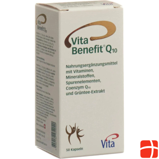 Vita Benefit Q10 vitamins and green tea