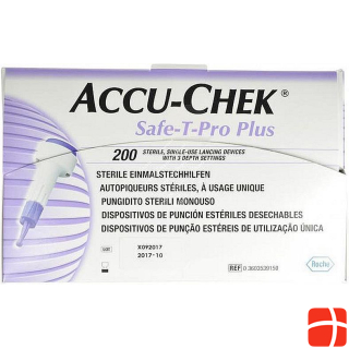 Accu-Chek SAFETPRO PLUS disposable piercing aid