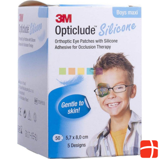3M Opticlude Silicone Eye Patch Maxi Boys