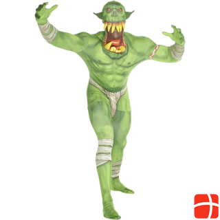Morphsuits Jaw Dropper - Green Orc - Ogre